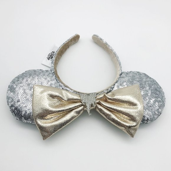 Disney Minnie Silver Castle Headband
